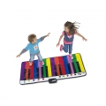 Tapis de piano pour couleurs d'arc-en-ciel 